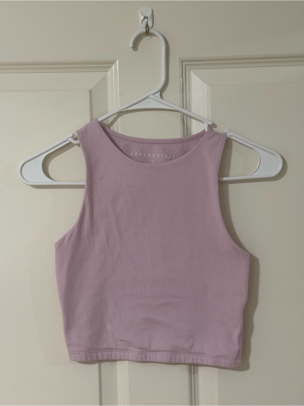 Aeropostale Lilac Cropped Tank